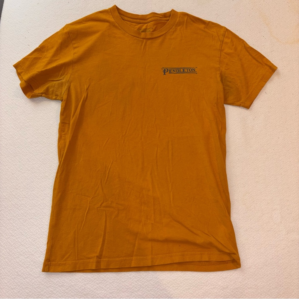 Pendleton Men's Mustard Short Sleeve Tee